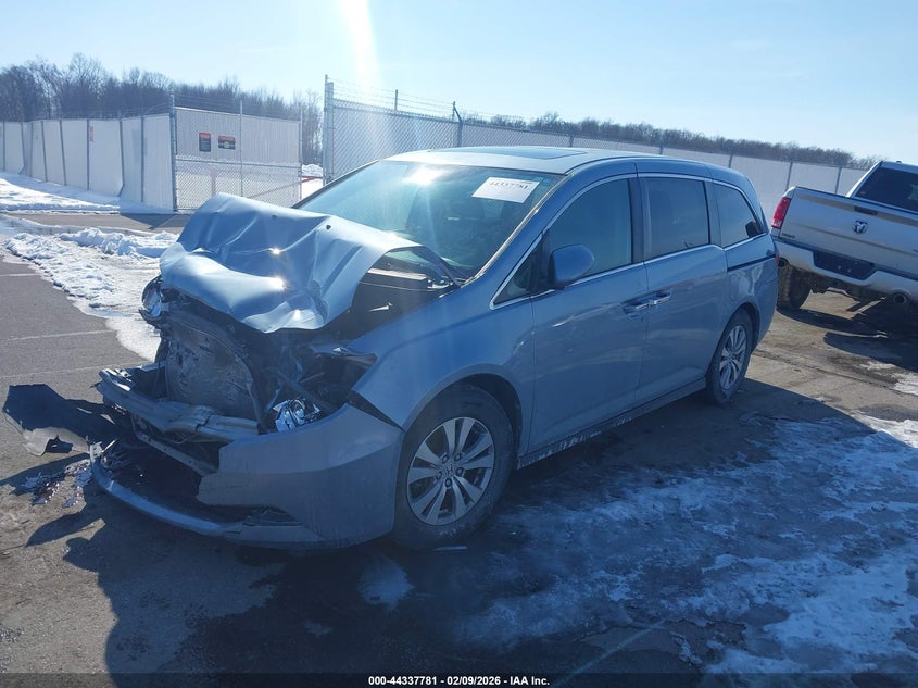 2014 Honda Odyssey Ex-L 5FNRL5H67EB042579 photo 1