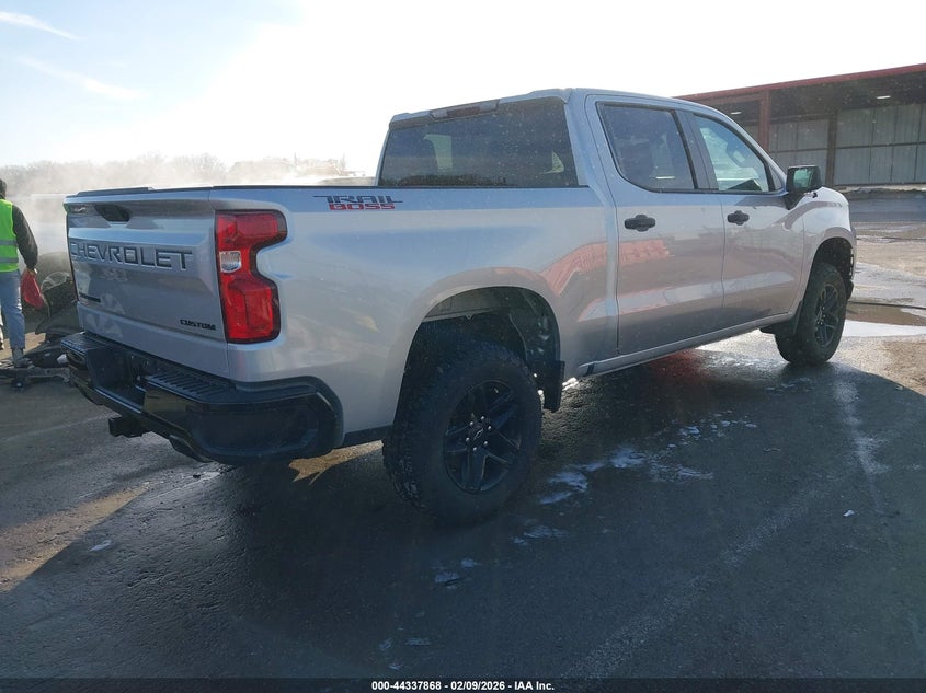 2021 Chevrolet Silverado 1500 4Wd Short Bed Custom Trail Boss