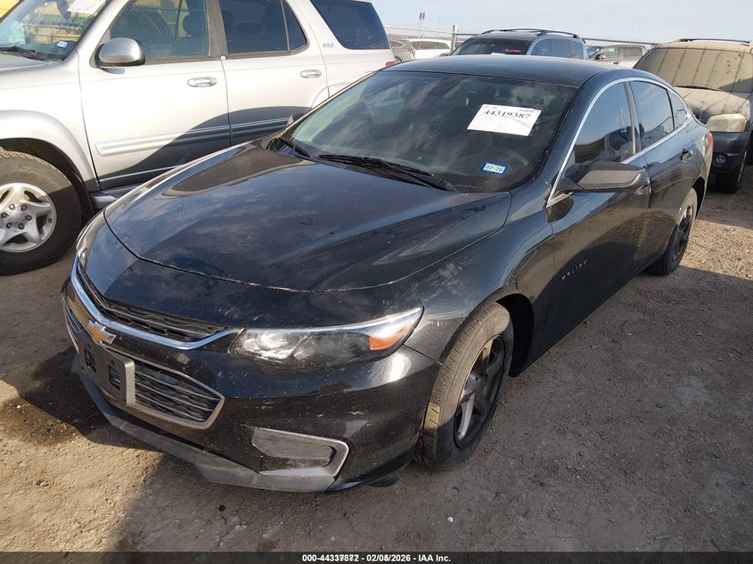 VIN 1G1ZB5ST2JF289430 2018 CHEVROLET MALIBU 1LS
