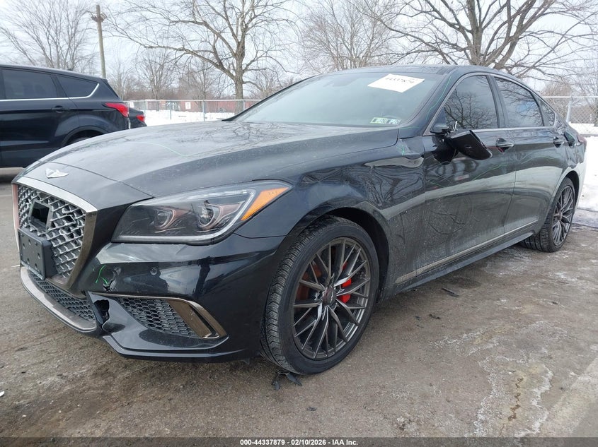 Vin: kmtfn4jb1lu331753, lot: 44834320, genesis g80 3.3t sport awd 20202