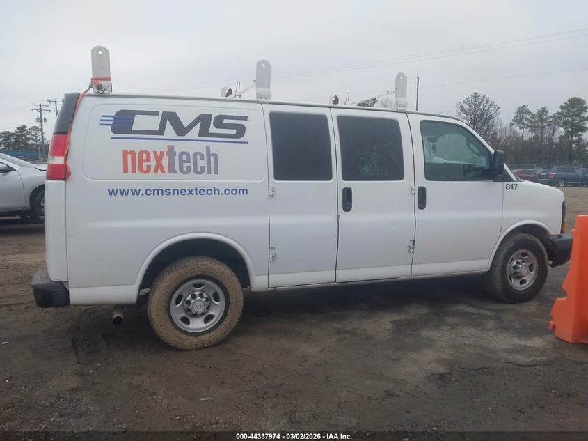 2016 Chevrolet Express 2500 Work Van VIN: 1GCWGAFF8G1276809 Lot: 44337974