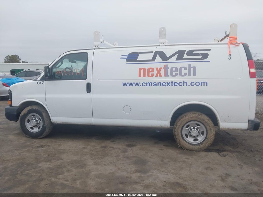 2016 Chevrolet Express 2500 Work Van VIN: 1GCWGAFF8G1276809 Lot: 44337974