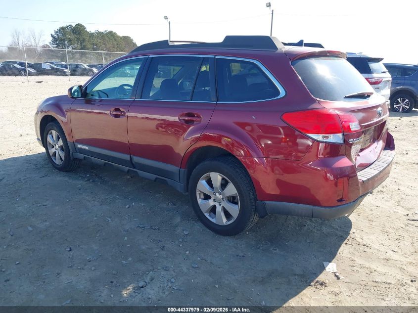 2011 Subaru Outback 2.5I Limited
