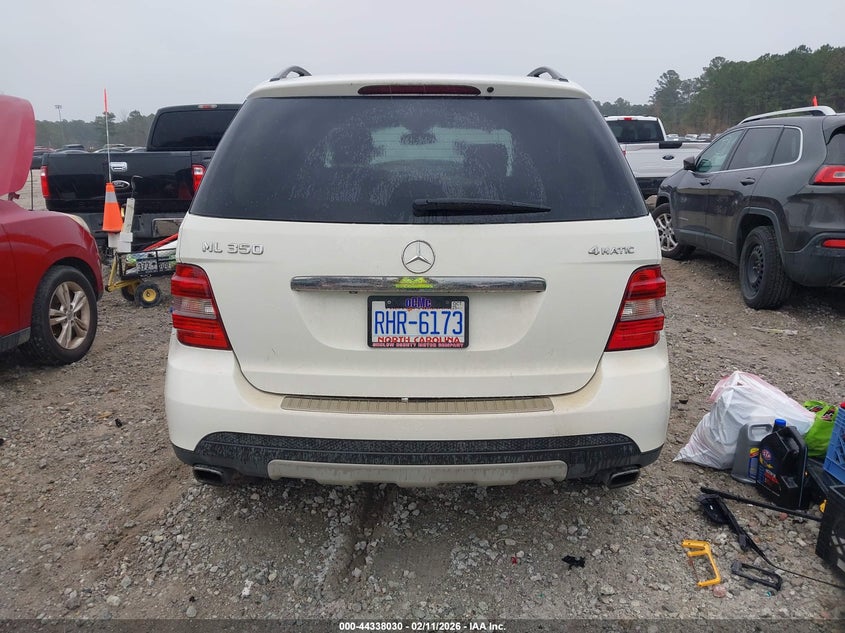 2008 Mercedes-Benz Ml 350 4Matic VIN: 4JGBB86EX8A332503 Lot: 44338030