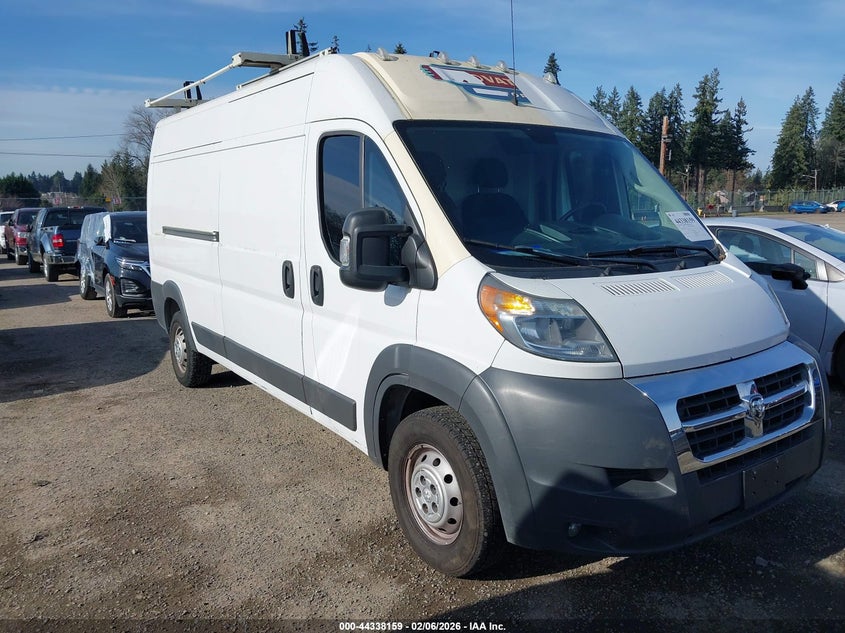 2018 Ram Promaster 2500 High Roof 159 Wb