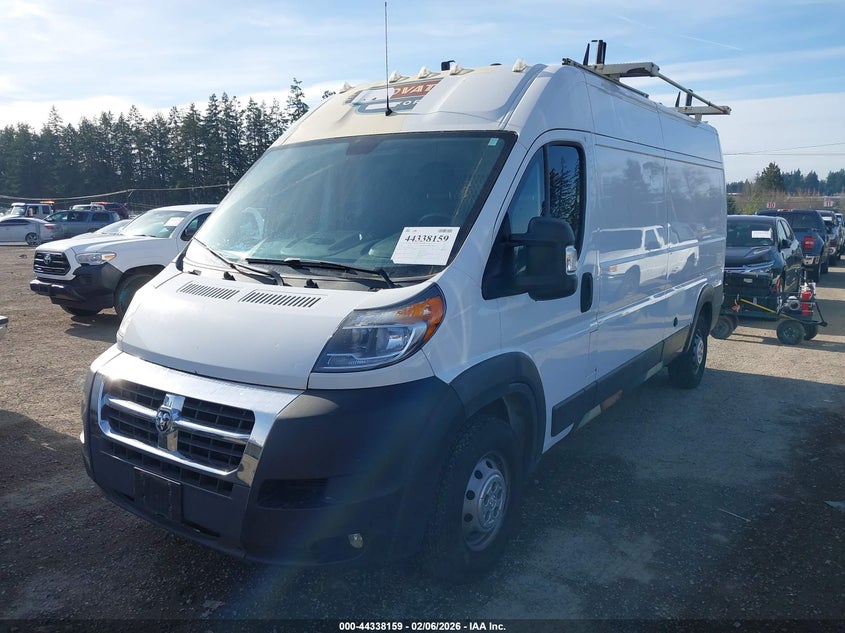 2018 Ram Promaster 2500 High Roof 159 Wb