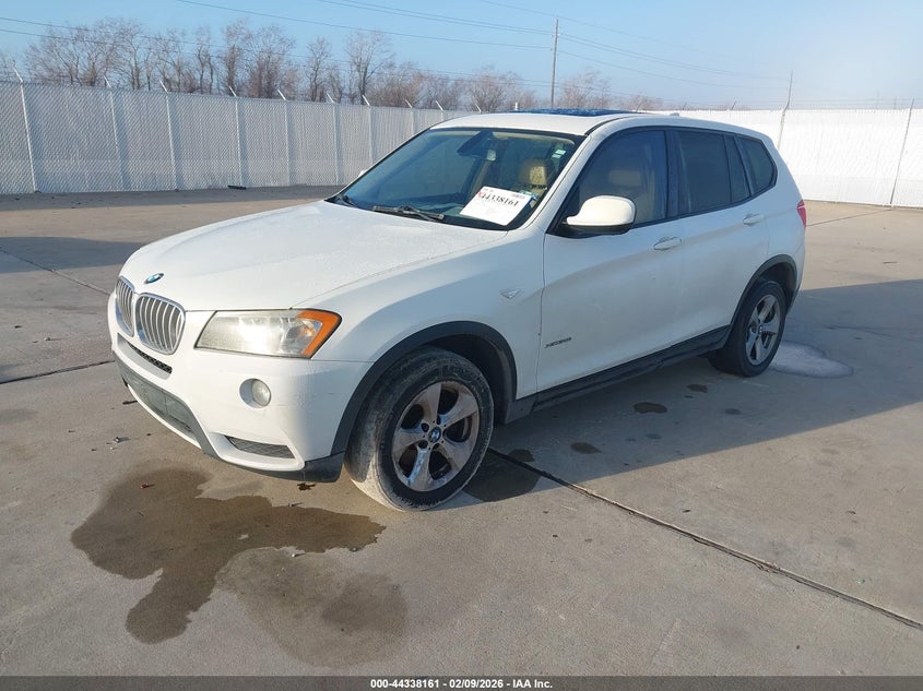 Vin: 5uxwx5c51blk59445, lot: 44834602, bmw x3 xdrive28i 20112