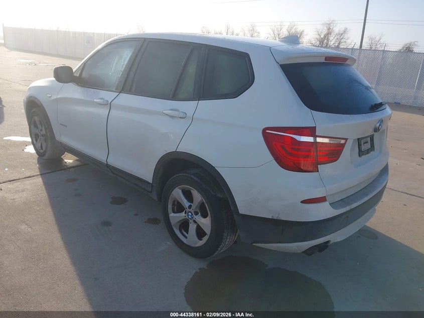 Vin: 5uxwx5c51blk59445, lot: 44834602, bmw x3 xdrive28i 20113