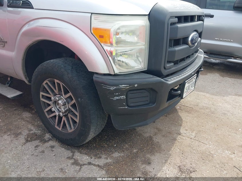 2012 Ford F250 6.7 F-250 Xl silver Lot 111044338230 Vin 1FT7W2BT9CEC11317