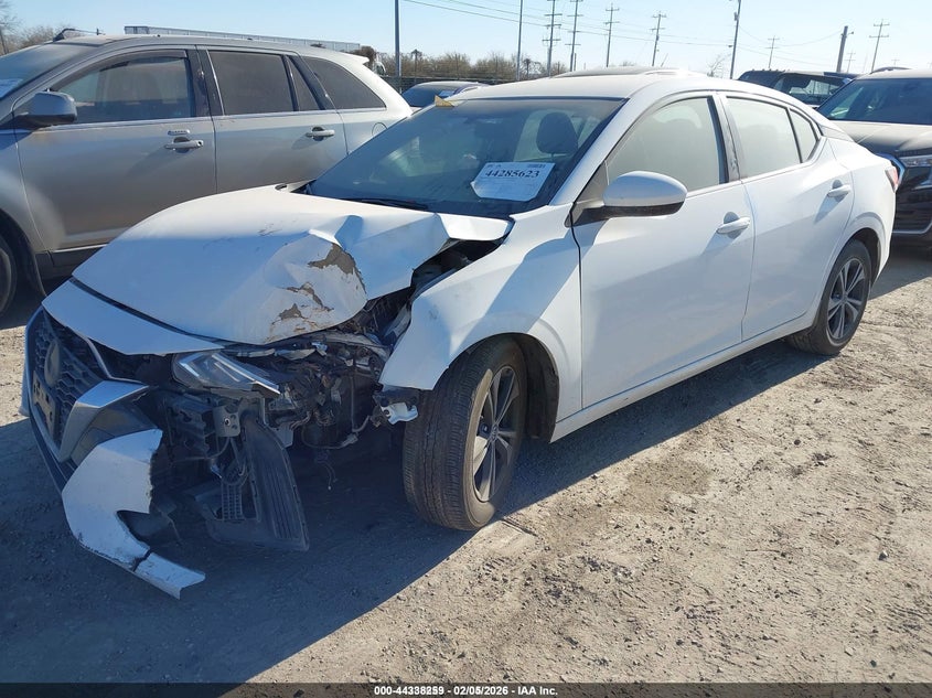 2022 Nissan Sentra Sv Xtronic Cvt