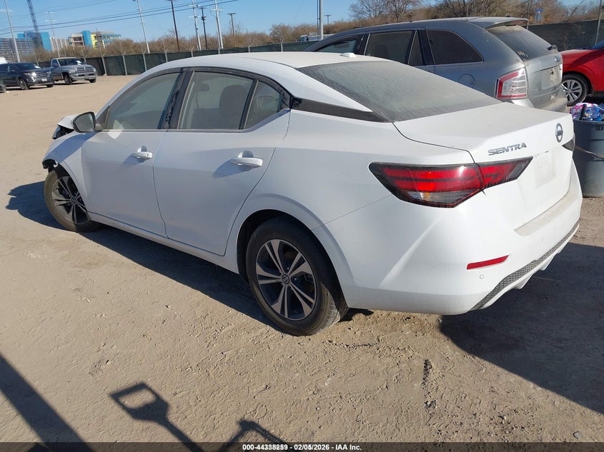 2022 Nissan Sentra Sv Xtronic Cvt