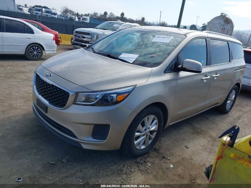 2016 Kia Sedona Lx
