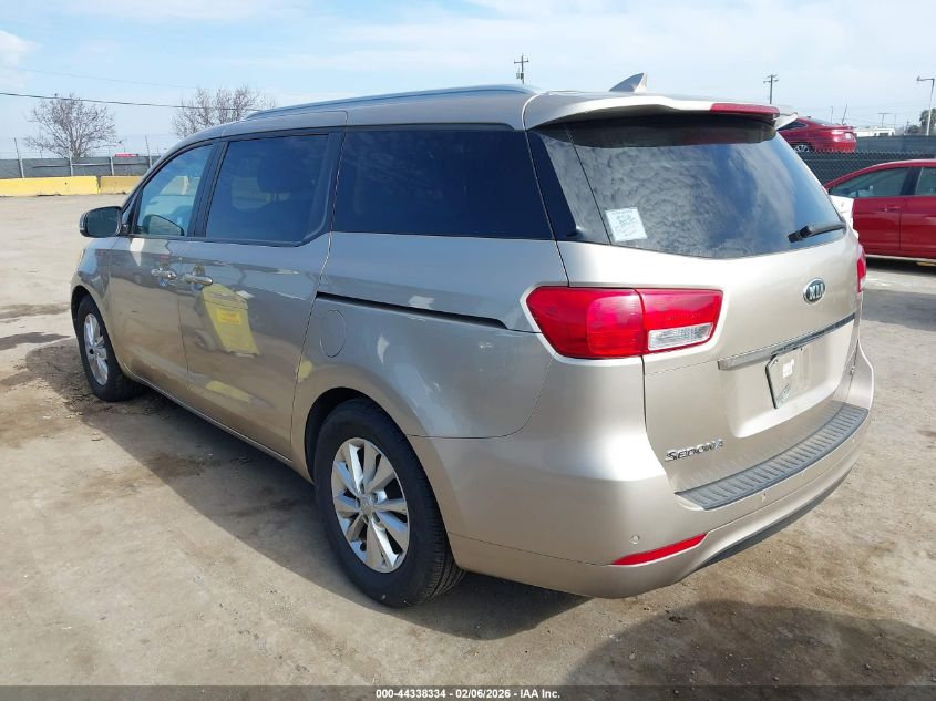 2016 Kia Sedona Lx