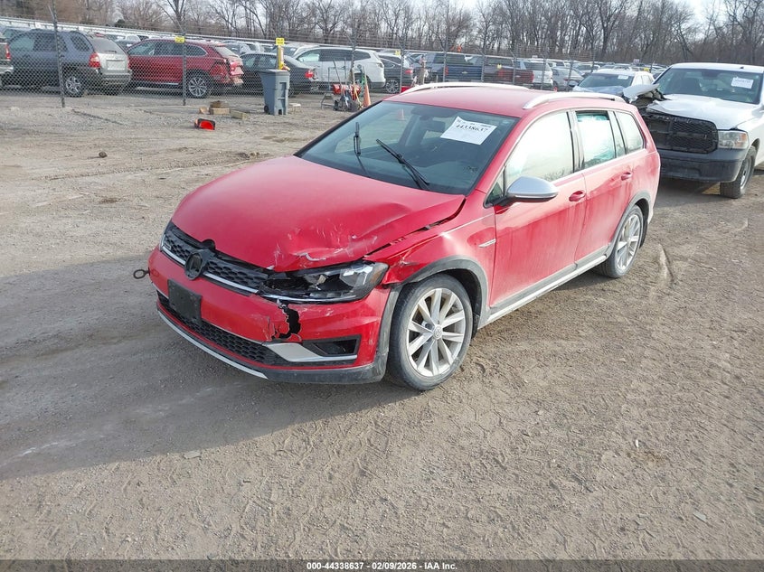 2019 Volkswagen Golf Alltrack Tsi S/Tsi Se/Tsi Sel