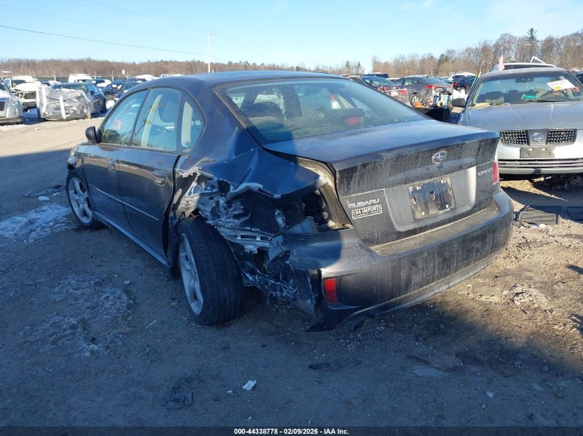 2009 Subaru Legacy 2.5I