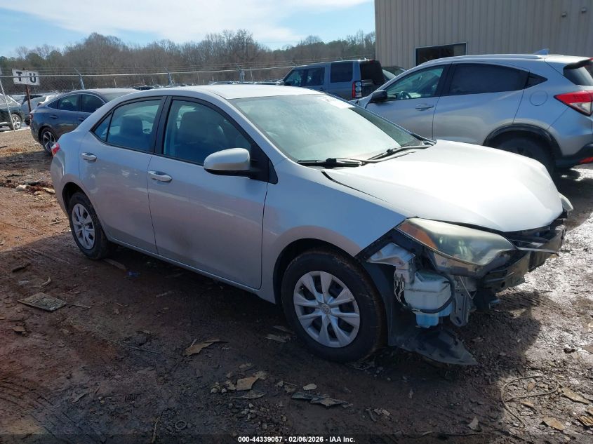 2015 Toyota Corolla L