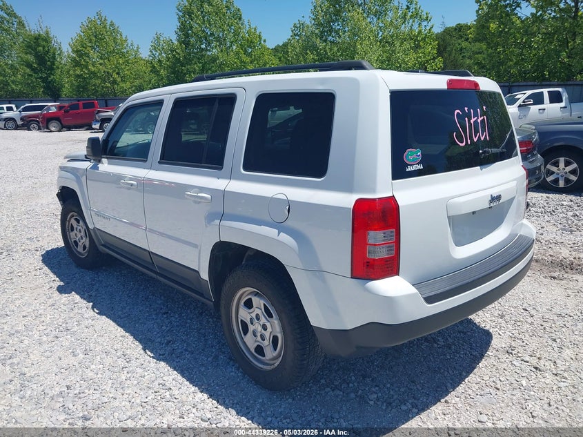 2017 JEEP PATRIOT auction photo 3