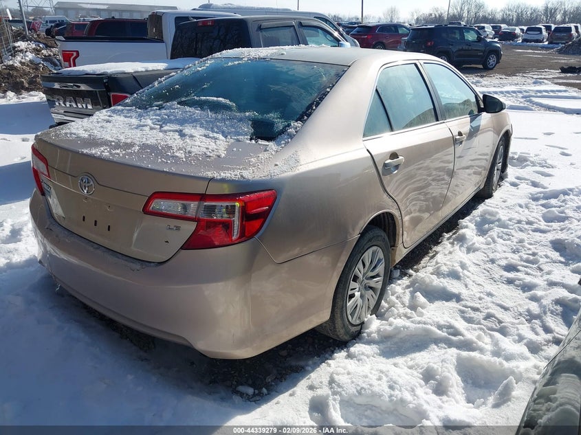 2012 Toyota Camry Le