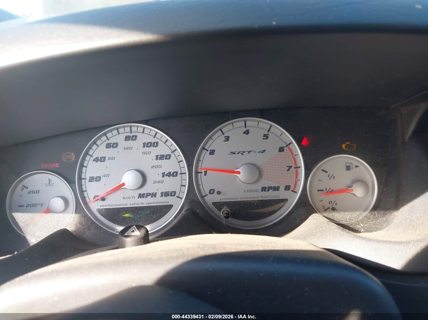 2005 Dodge Srt4 VIN: 1B3AS66SX5D192989 Lot: 44339431