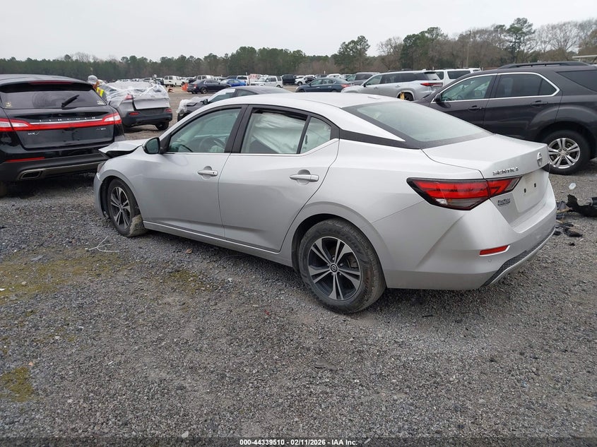 2022 Nissan Sentra Sv Xtronic Cvt