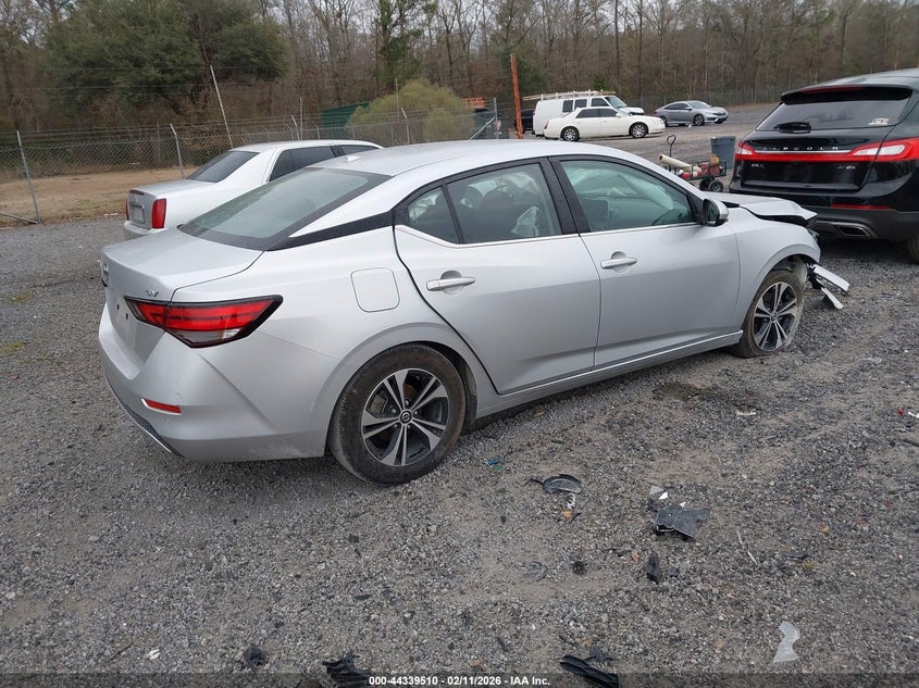 2022 Nissan Sentra Sv Xtronic Cvt