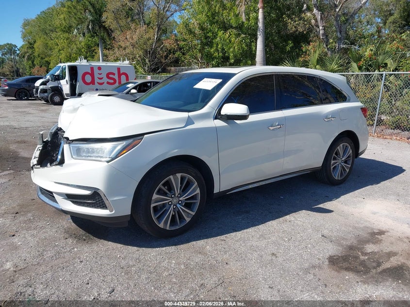 2018 Acura Mdx Technology Package Acurawatch Plus Pkg
