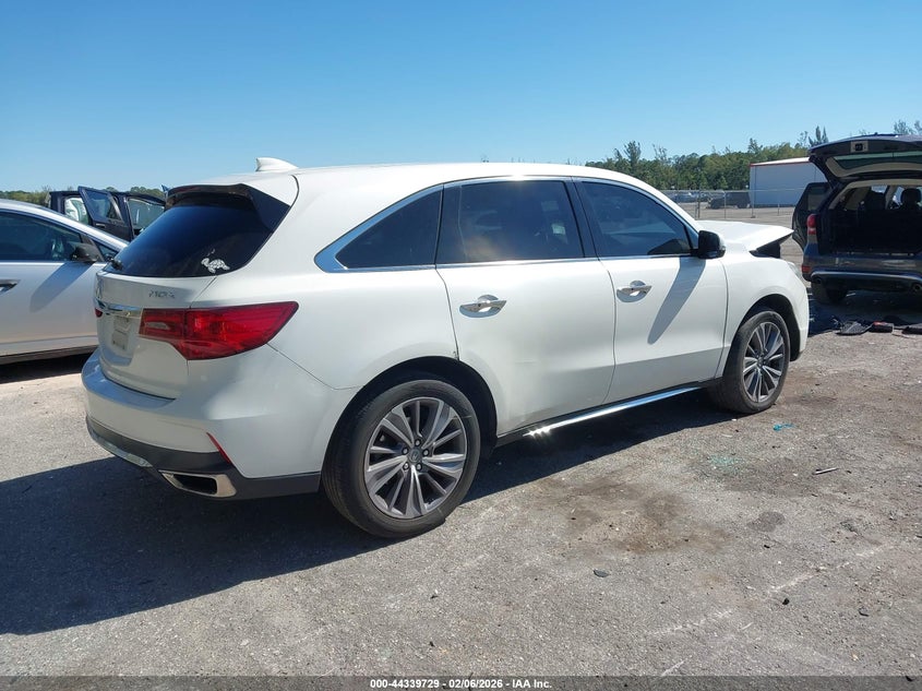 2018 Acura Mdx Technology Package Acurawatch Plus Pkg
