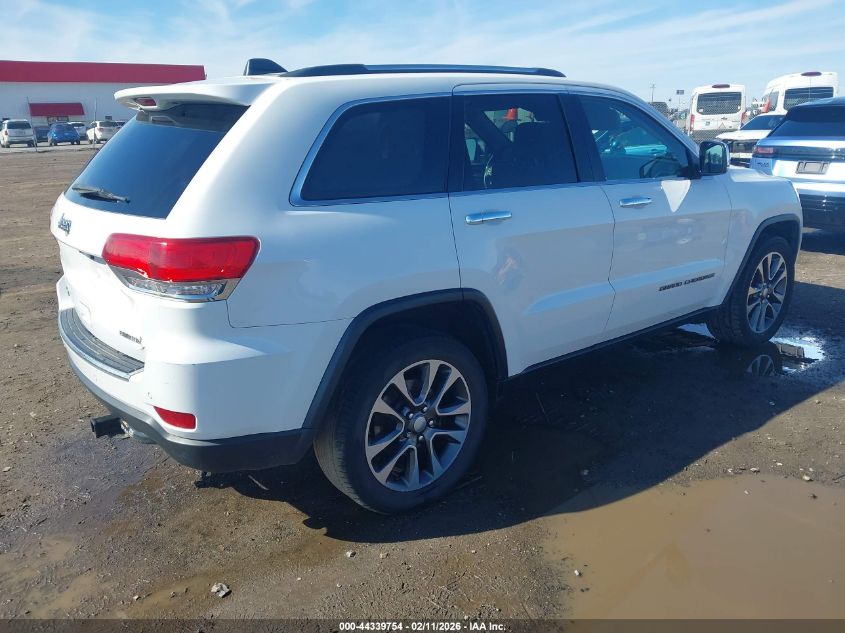 2018 Jeep Grand Cherokee Limited 4X4