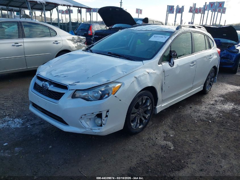 2012 Subaru Impreza 2.0I Sport Premium