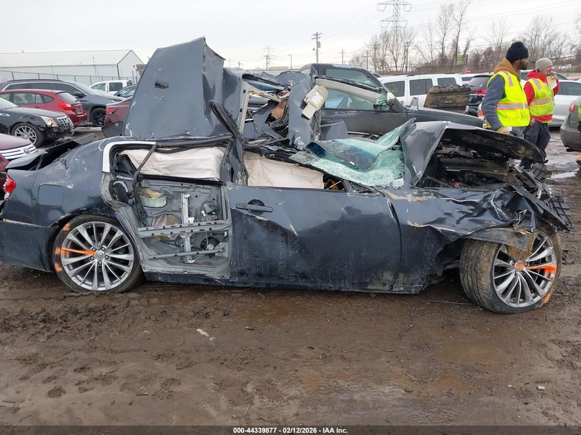 2013 Infiniti G37X VIN: JN1CV6AR3DM756504 Lot: 44339877