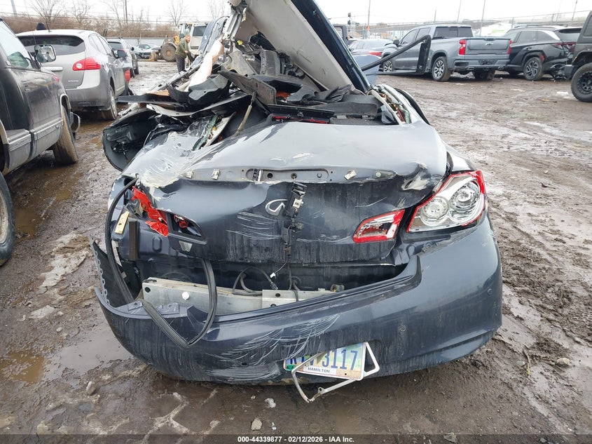 2013 Infiniti G37X VIN: JN1CV6AR3DM756504 Lot: 44339877
