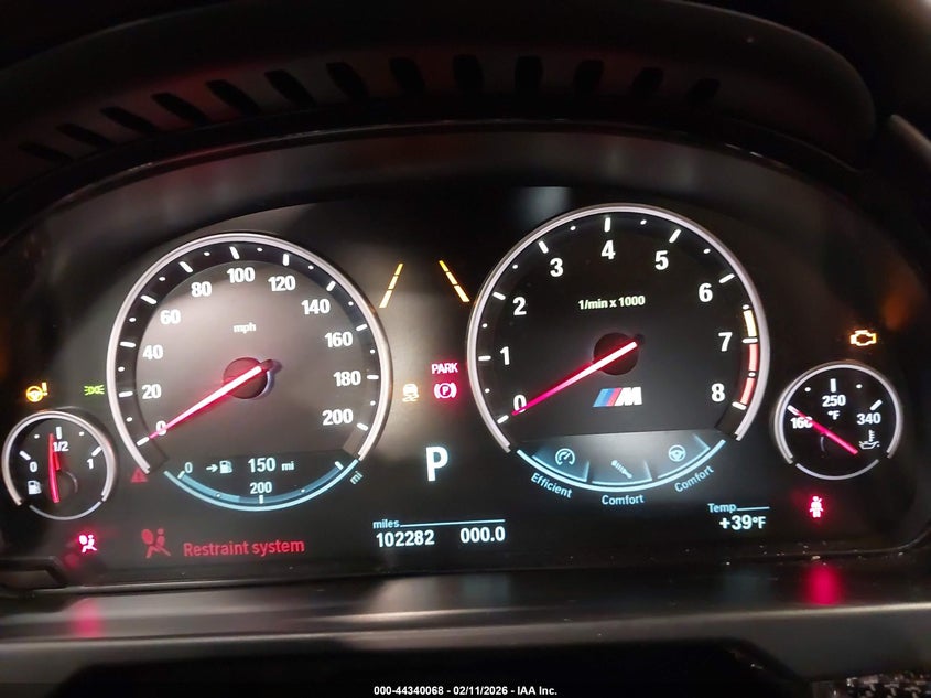 2018 BMW X5 M VIN: 5YMKT6C59J0Y83454 Lot: 44340068