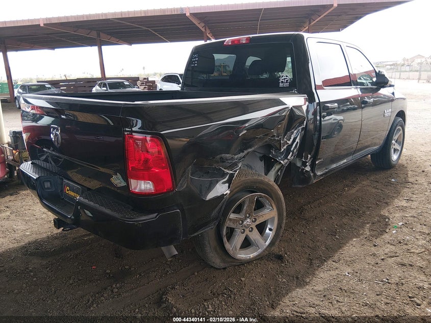 Vin: 1c6rr6kg6hs662540, lot: 44836582, ram 1500 express  4x2 5'7 box 20174
