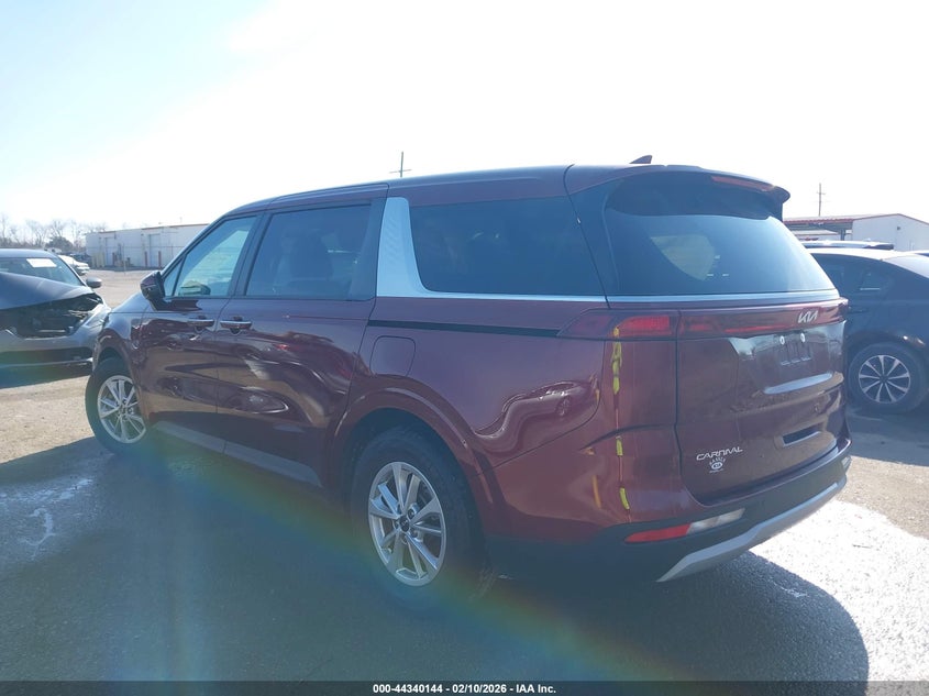 2023 Kia Carnival Mpv Lx Seat Package