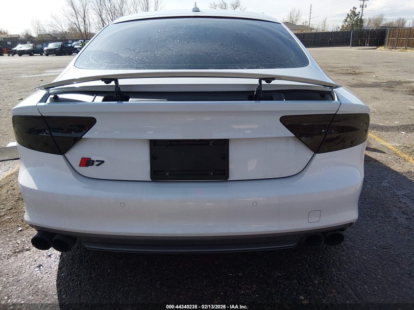 2015 Audi S7 4.0T VIN: WAUW2BFCXFN015793 Lot: 44340235