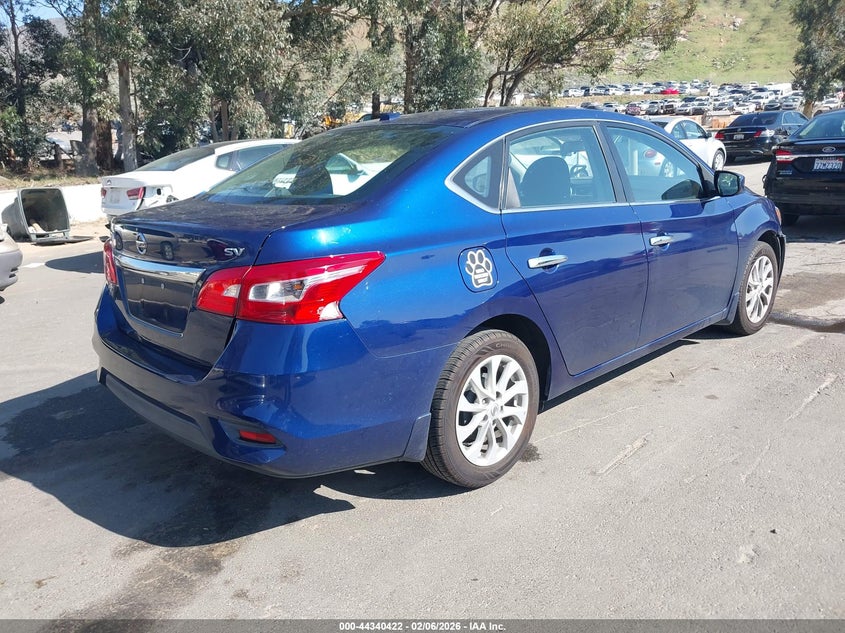 VIN 3N1AB7AP5JL658603 2018 NISSAN SENTRA SV