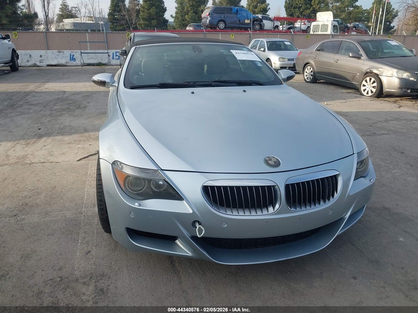 2007 BMW M6 VIN: WBSEK93597CY78135 Lot: 44340576