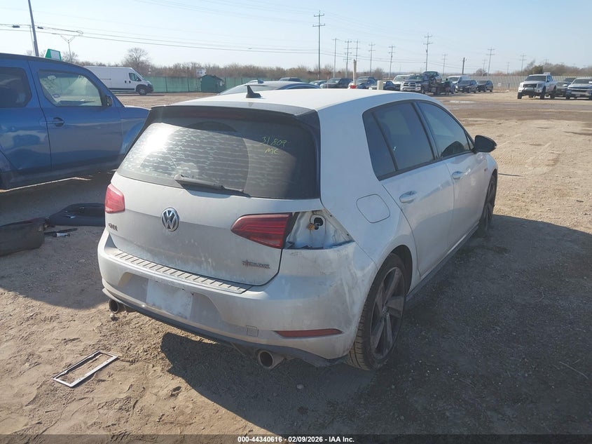 2021 Volkswagen Golf Gti VIN: 3VW6T7AU8MM005829 Lot: 44340616