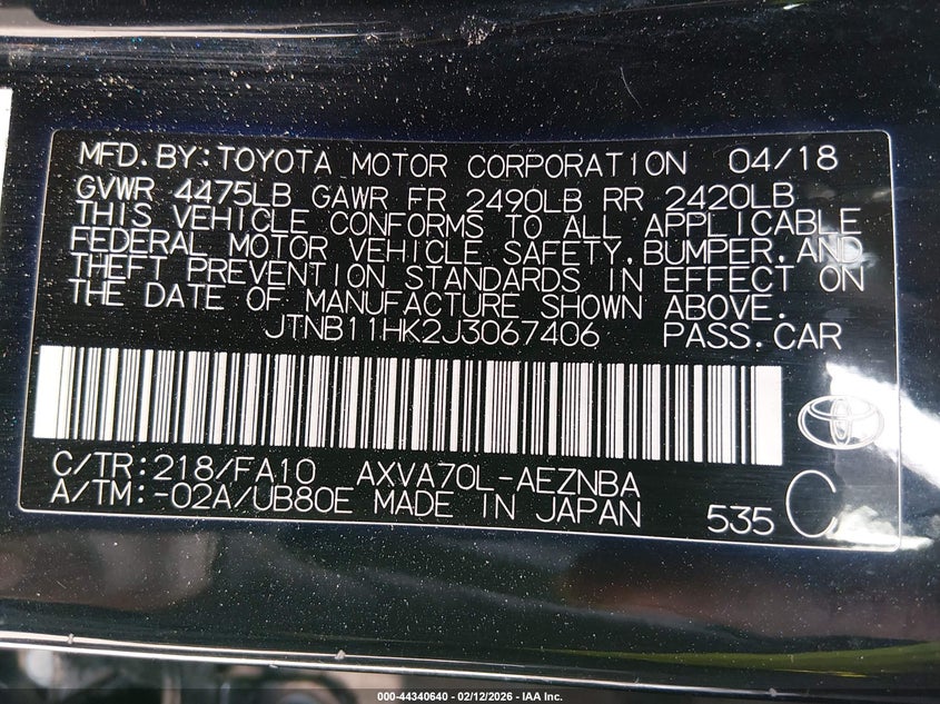 TOYOTA CAMRY - zdjęcie 9