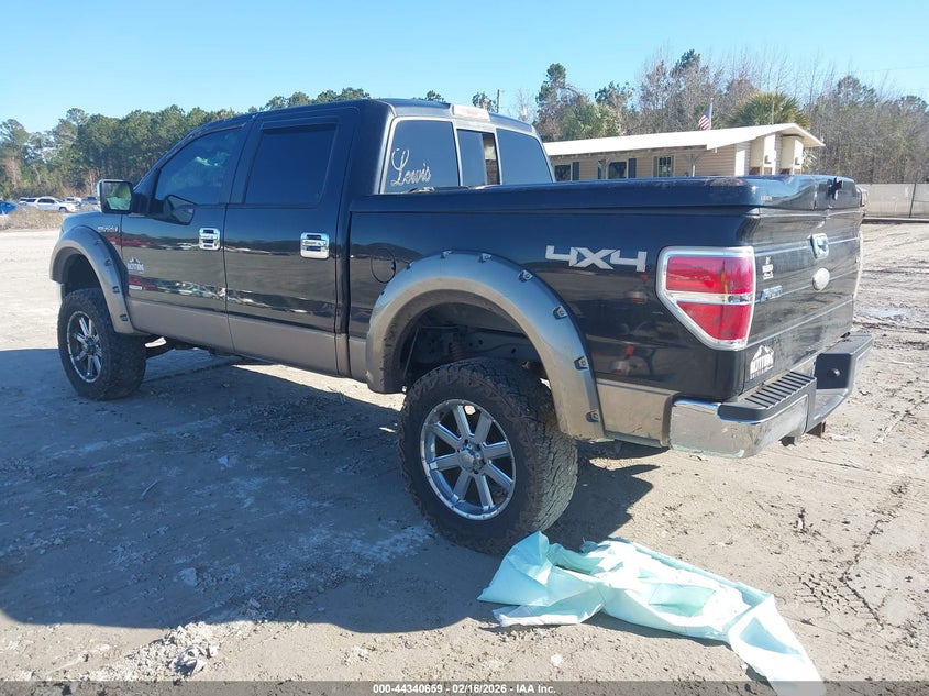 Vin: 1ftfw1et1ckd45421, lot: 44837101, ford f-150 lariat 20123
