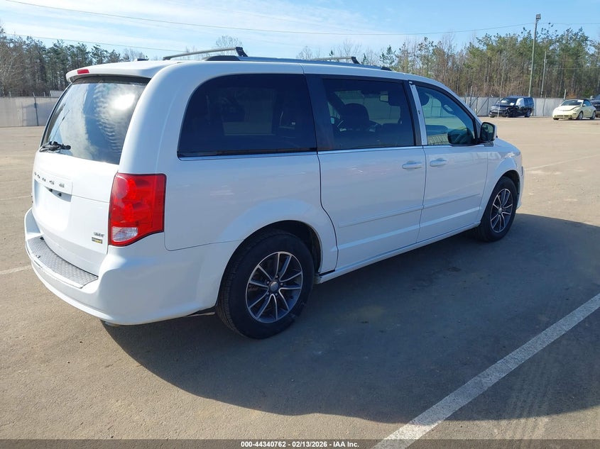 Vin: 2c4rdgcg5hr866064, lot: 44837203, dodge grand caravan sxt 20174