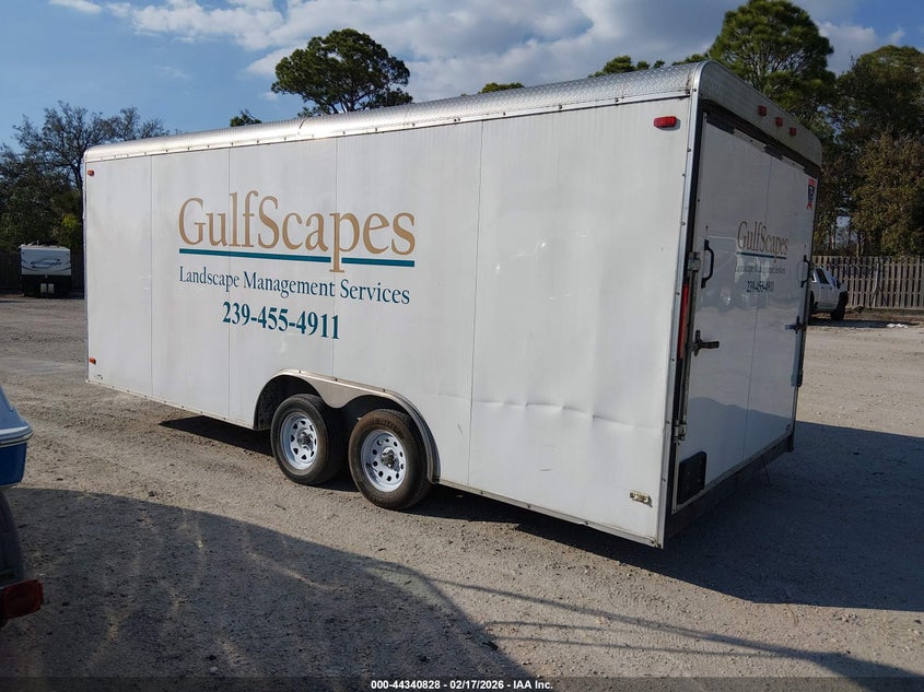 2022 SOUTHWEST ENCLOSED DUAL AXLE TRAILER auction photo 3