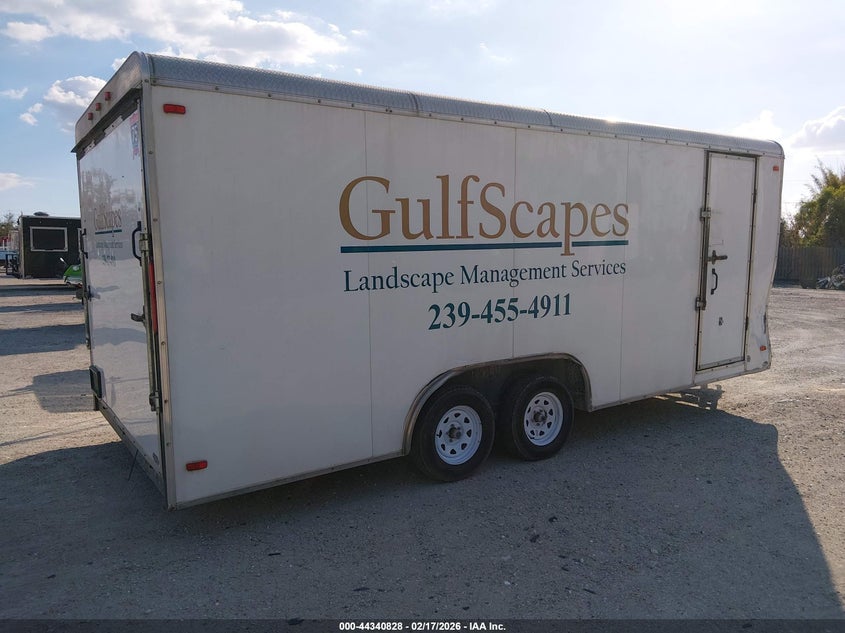 2022 SOUTHWEST ENCLOSED DUAL AXLE TRAILER auction photo 4