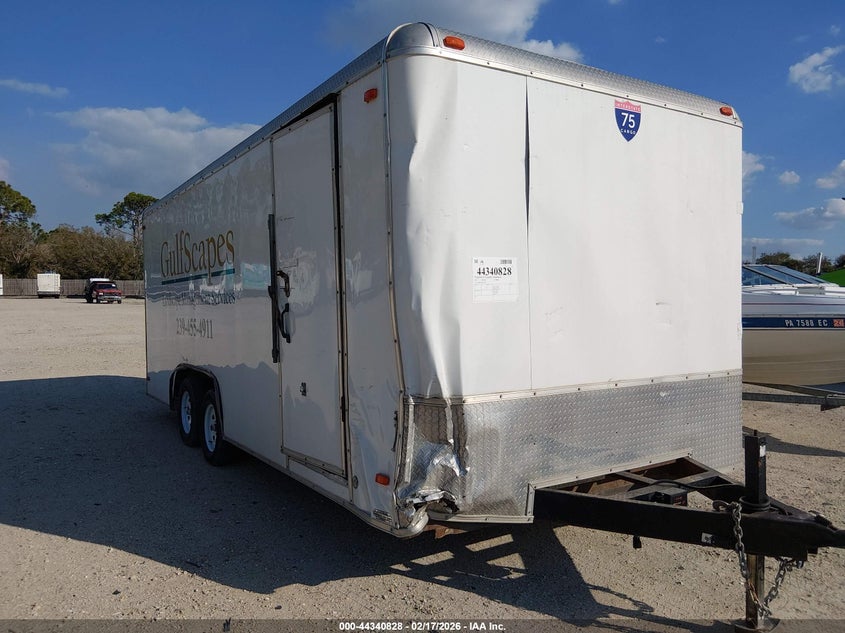 2022 SOUTHWEST ENCLOSED DUAL AXLE TRAILER auction photo 6
