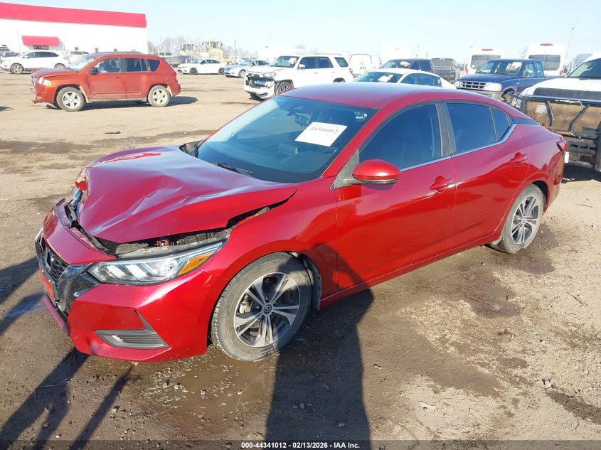 2020 Nissan Sentra Sv Xtronic Cvt