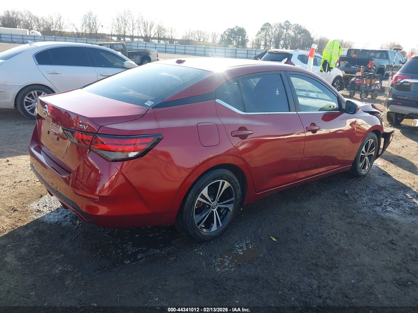 2020 Nissan Sentra Sv Xtronic Cvt