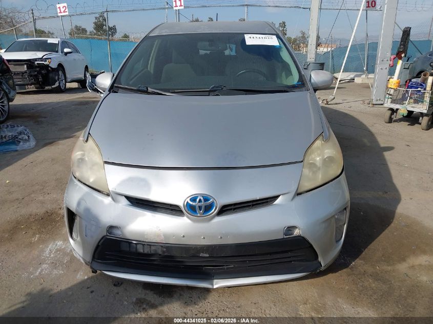 2013 Toyota Prius Four VIN: JTDKN3DU3D5616065 Lot: 44341025