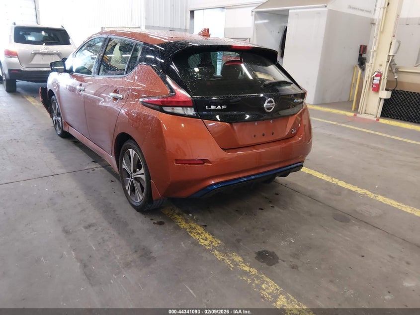 Vin: 1n4bz1dv0nc550028, lot: 44837534, nissan leaf sl plus 62 kwh 20223