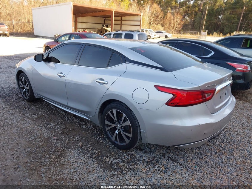 Vin: 1n4aa6ap4gc383844, lot: 44837565, nissan maxima 3.5 s 20163