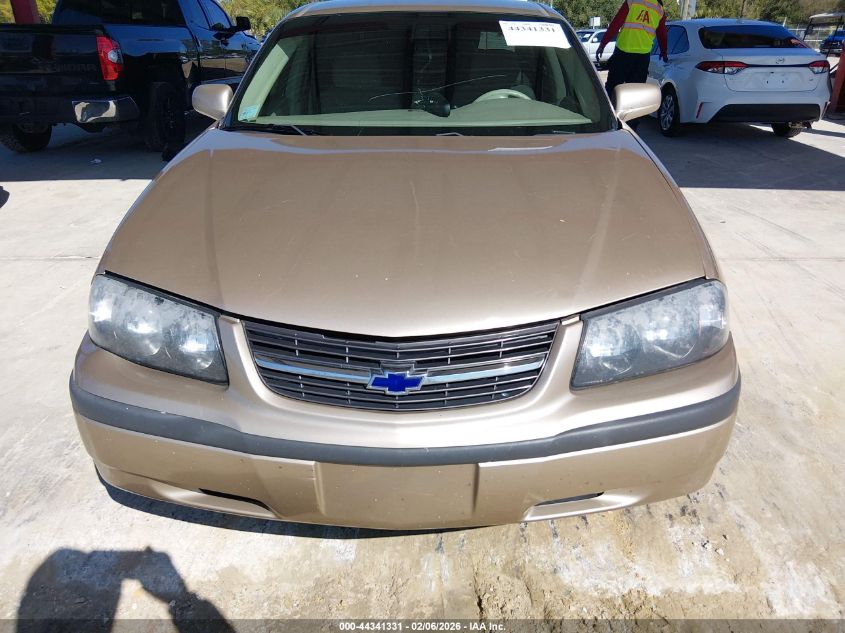 2004 Chevrolet Impala VIN: 2G1WF52E349277633 Lot: 44341331